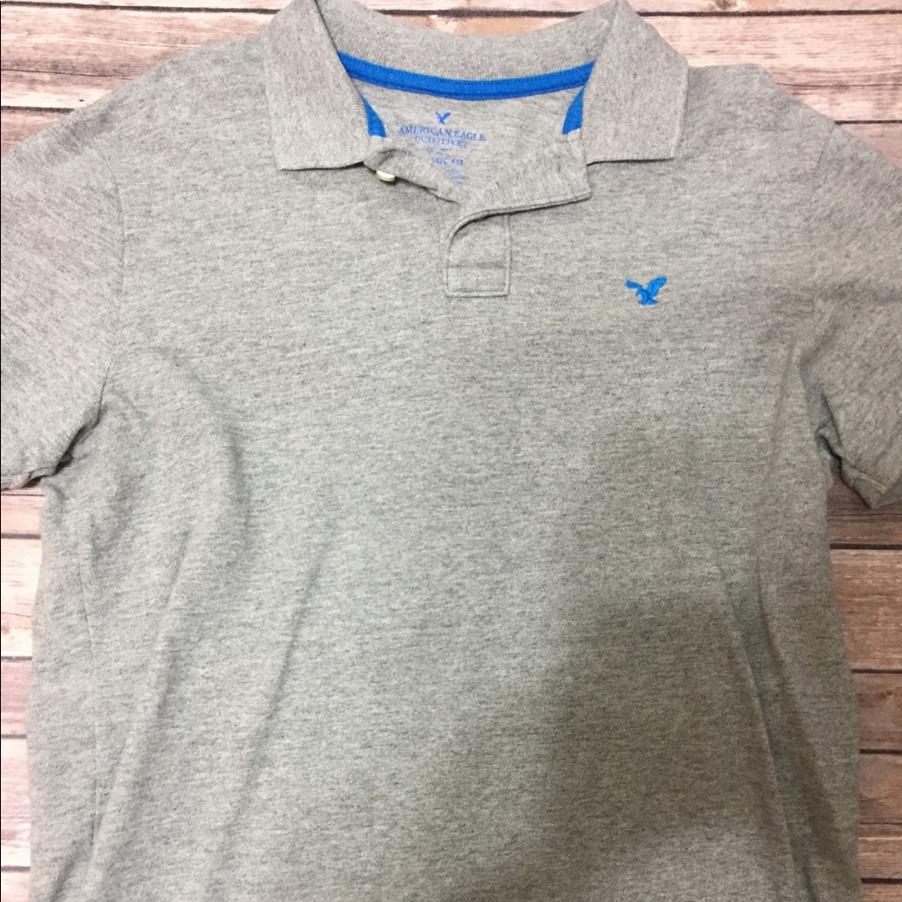 American eagle classic fit polo size L